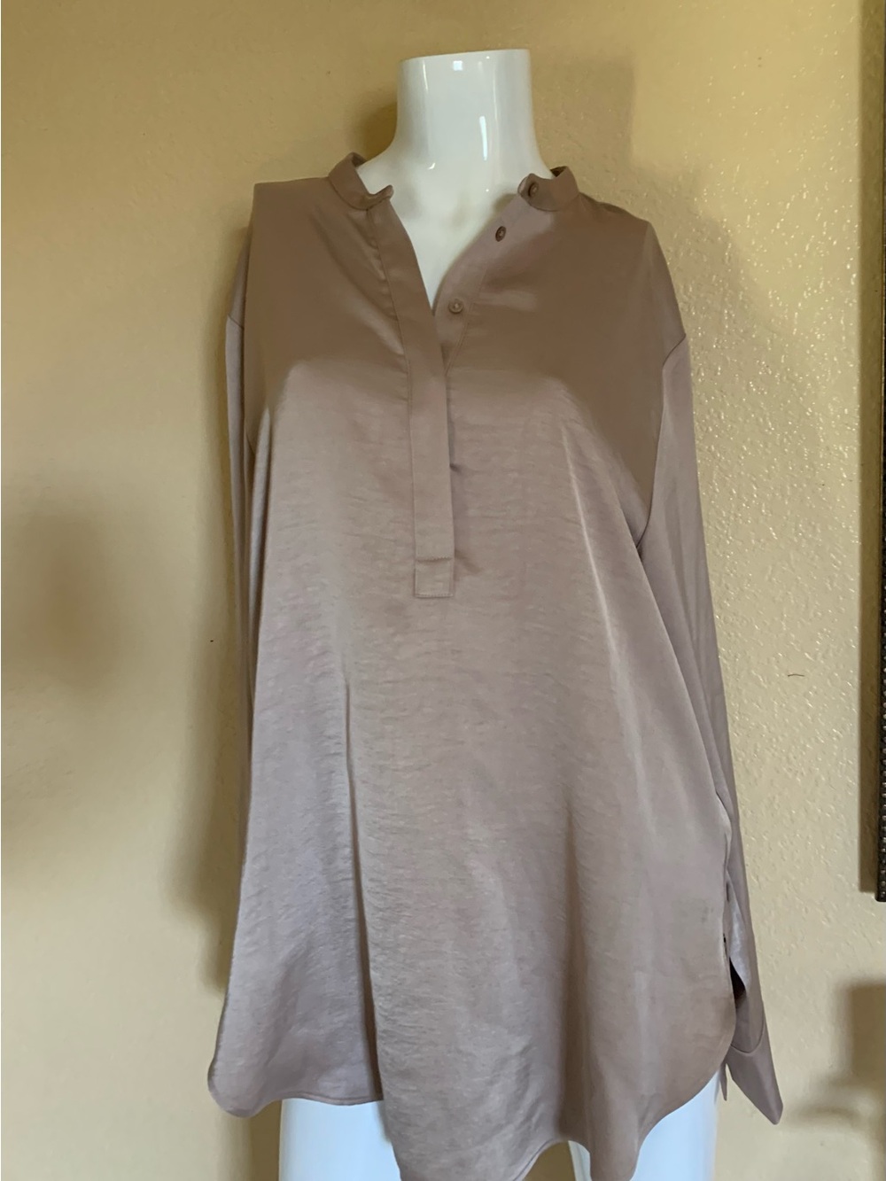 Banana Republic Camel/Beige Tunic Top